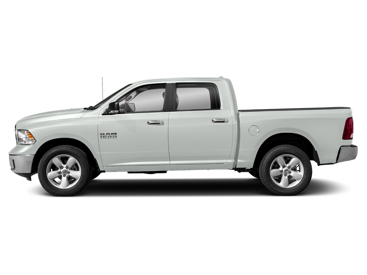 Used 2018 Bright White Clearcoat RAM SLT image 3