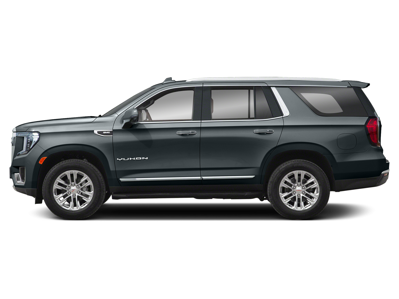 Used 2021 Dark Sky Metallic GMC 4WD SLT image 25