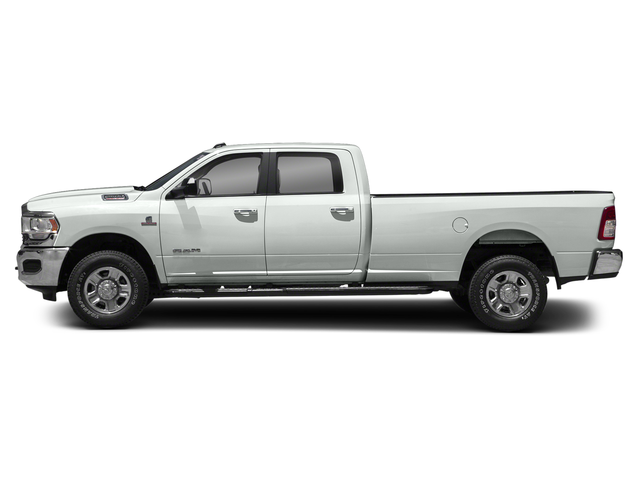 Used 2021 Bright White Clearcoat RAM Big Horn Crew Cab 4x4 6