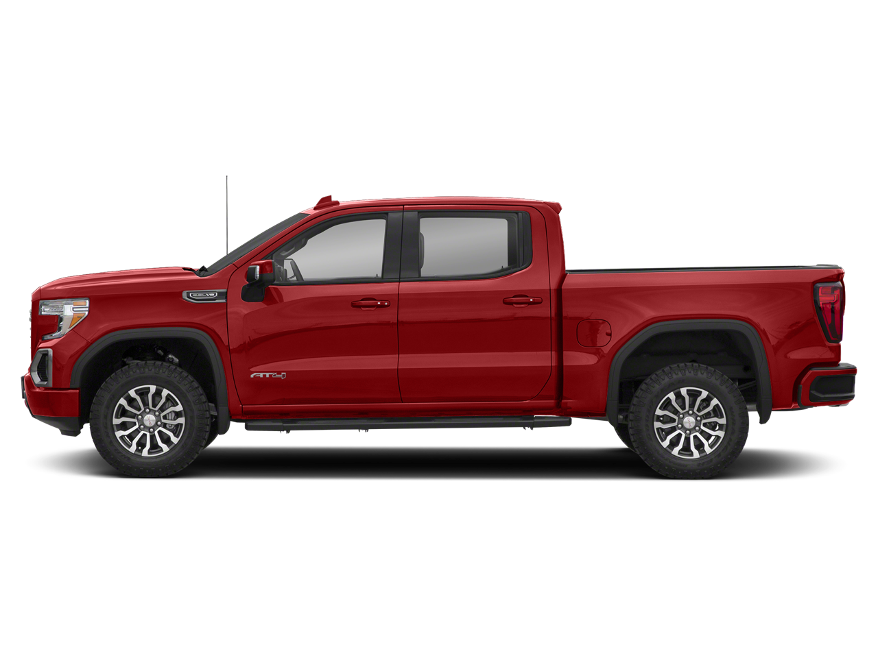 Used 2022 Cayenne Red Tintcoat GMC 4WD Crew Cab Short Box AT4 image 27