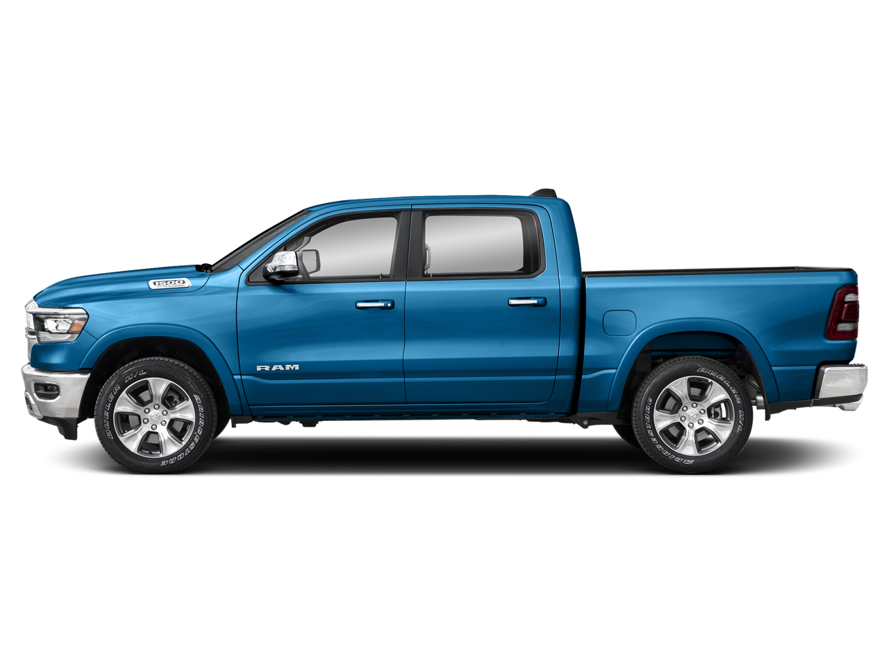 Used 2022 Hydro Blue Pearlcoat RAM Laramie Crew Cab 4x4 5
