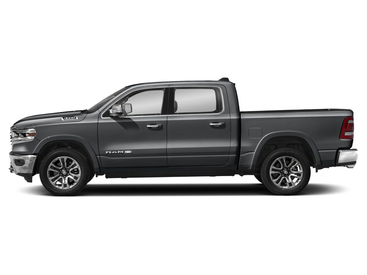 Used 2022 Billet Silver Metallic Clearcoat RAM Limited Longhorn Crew Cab 4x4 5