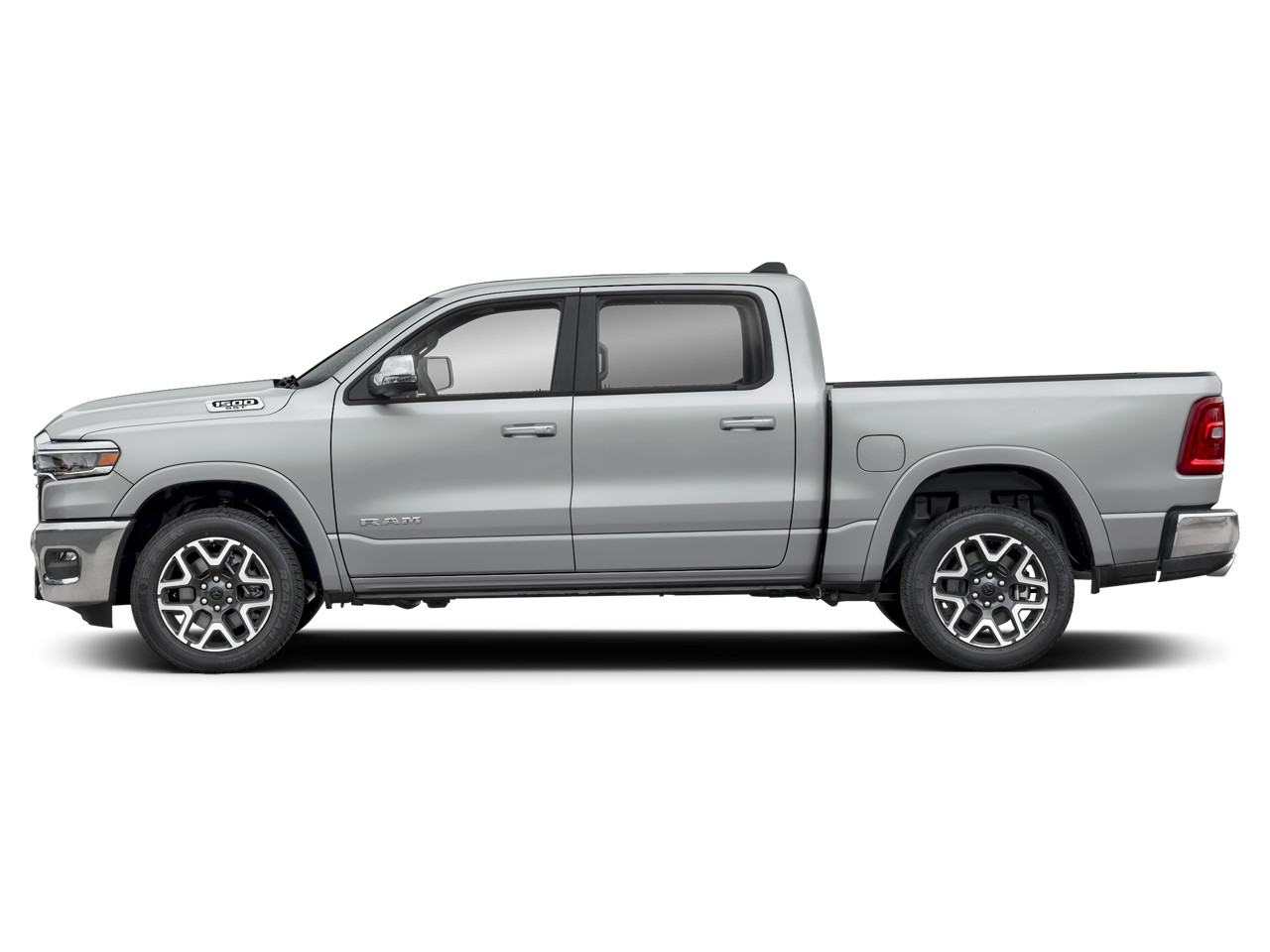 Used 2025 Billet Silver Metallic Clearcoat RAM Laramie Crew Cab 4x4 5