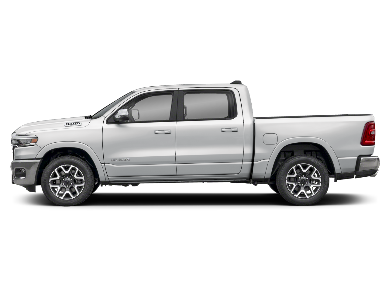 New 2026 Bright White Clear-Coat Exterior Paint RAM RAM 1500 LARAMIE CREW CAB 4X4 5