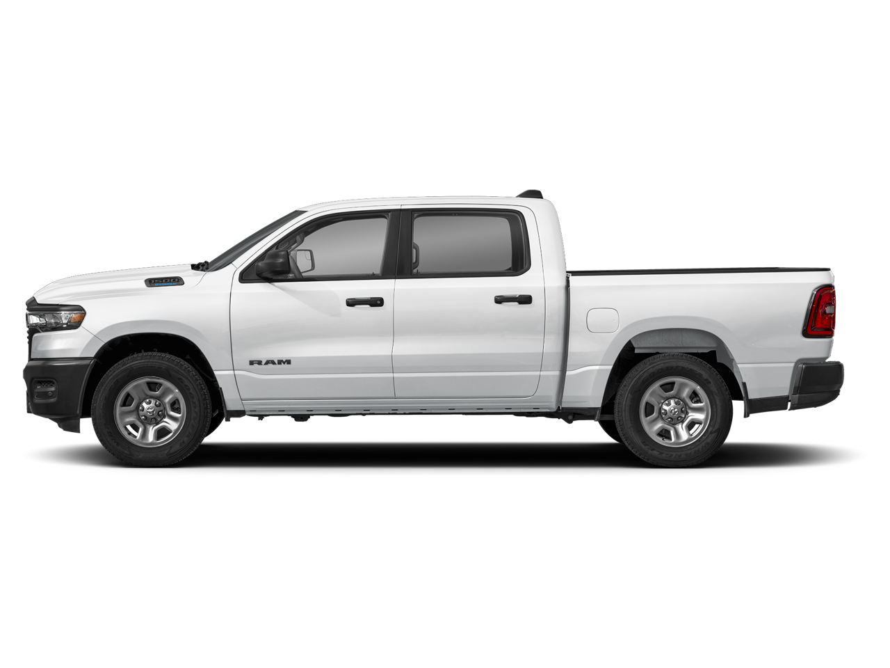 New 2026 Bright White Clear-Coat Exterior Paint RAM RAM 1500 TRADESMAN CREW CAB 4X4 6