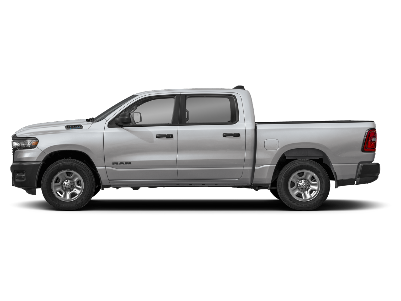 New 2026 Silver Zynith Exterior Paint RAM RAM 1500 EXPRESS CREW CAB 4X4 5