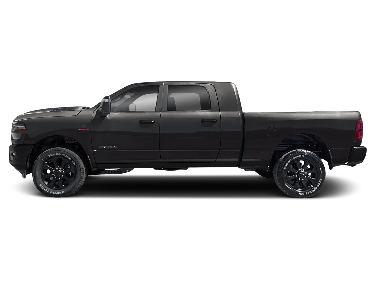 New 2026 Diamond Black Crystal Pearl-Coat Exterior Paint RAM RAM 2500 LARAMIE MEGA CAB 4X4 6