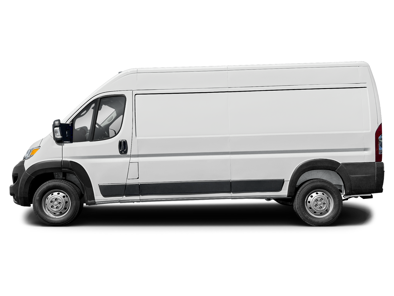 New 2026 Bright White Clear-Coat Exterior Paint RAM RAM PROMASTER 3500 TRADESMAN CARGO VAN HIGH ROOF 159