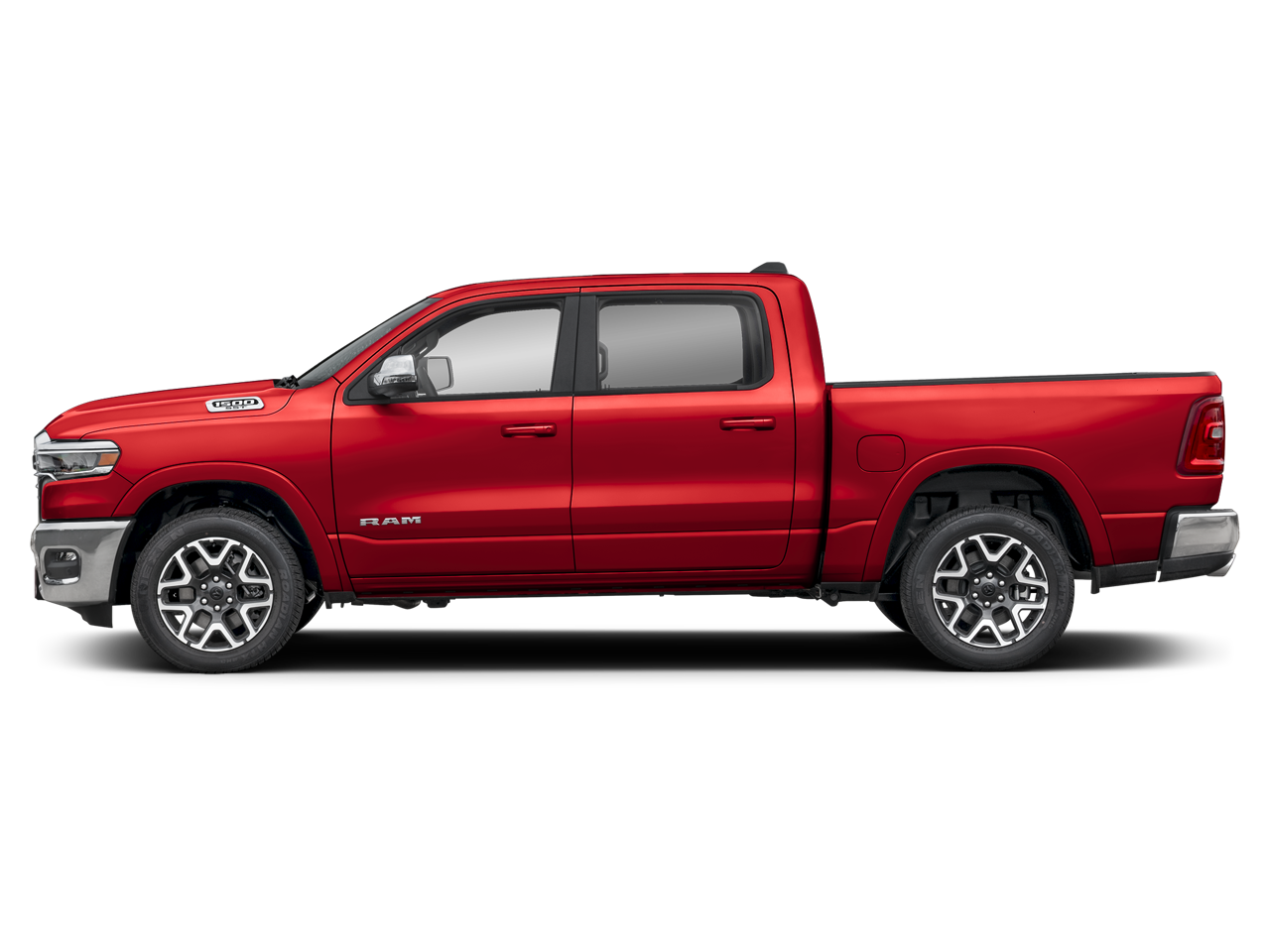 New 2027 Molten Red Pearl-Coat Exterior Paint RAM RAM 1500 LARAMIE CREW CAB 4X4 5