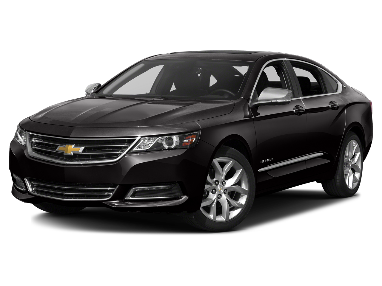 Black 2015 Chevrolet Impala Sedan Front-Wheel Drive Automatic