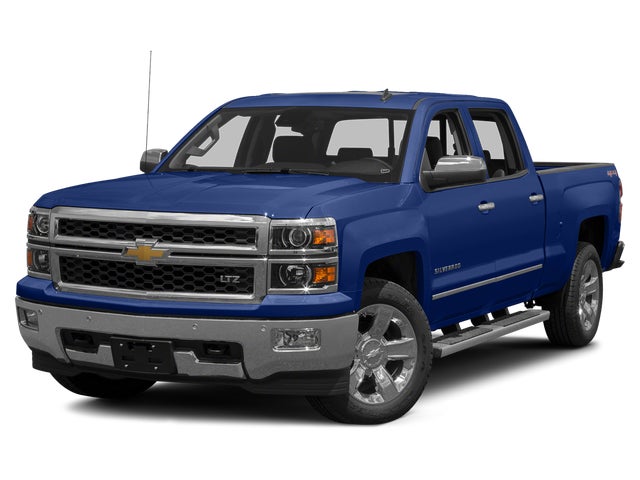 Rainforest Green Metallic 2015 Chevrolet Silverado 1500 Pickup Truck Four-Wheel Drive Automatic