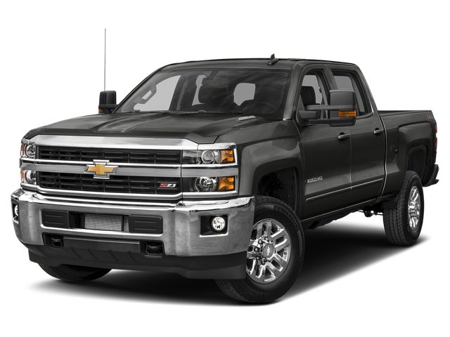 Gray (Tungsten Metallic) 2015 Chevrolet Silverado 2500HD LT Crew Cab 4WD Pickup Truck Four-Wheel Drive 6-Speed Automatic