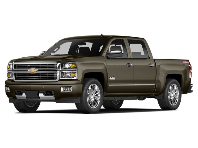 Red (Deep Ruby Metallic) 2015 Chevrolet Silverado 3500HD High Country Crew Cab 4WD Pickup Truck Four-Wheel Drive Automatic