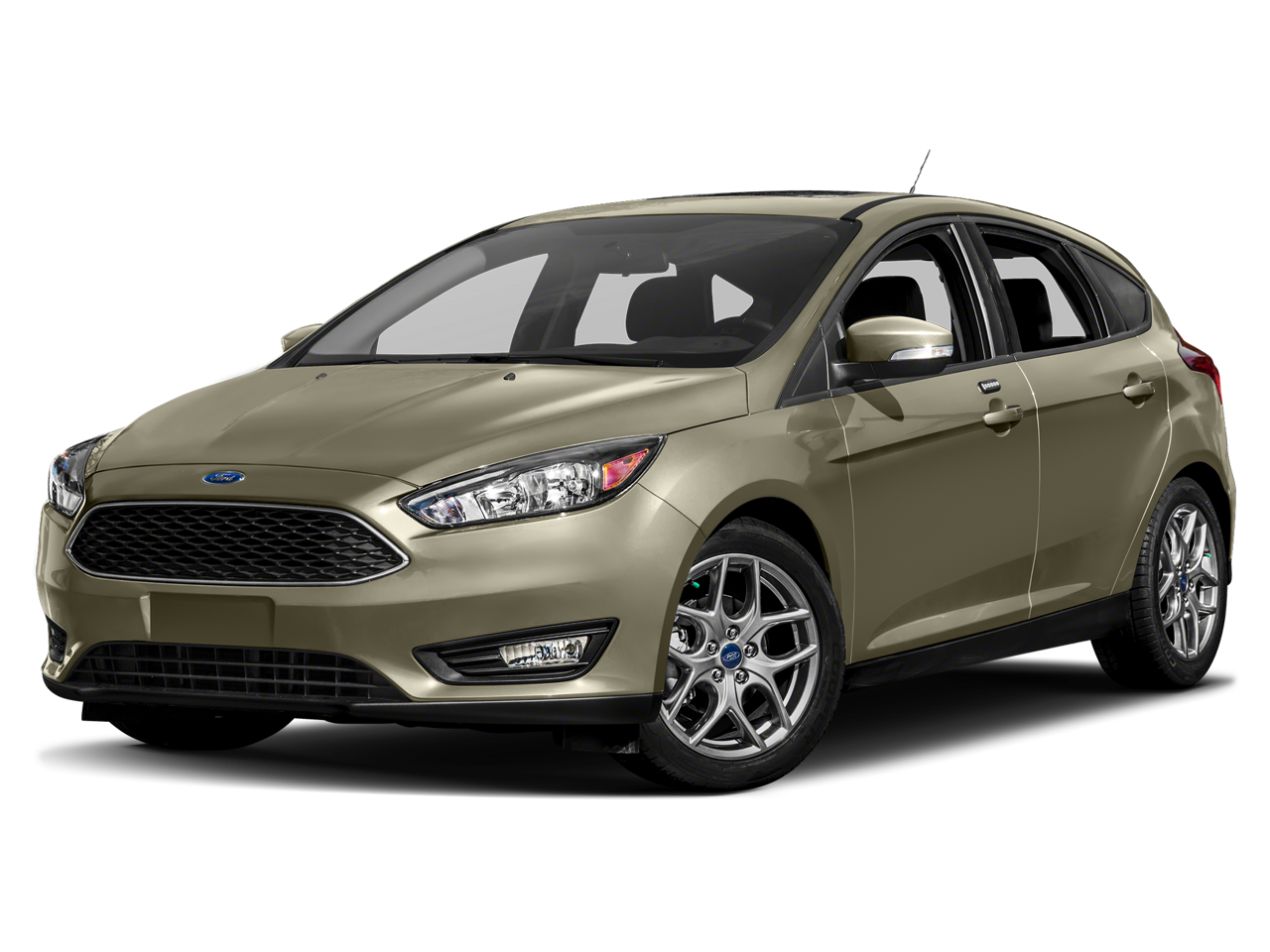 Gray 2015 Ford Focus Hatchback Front-Wheel Drive Automatic