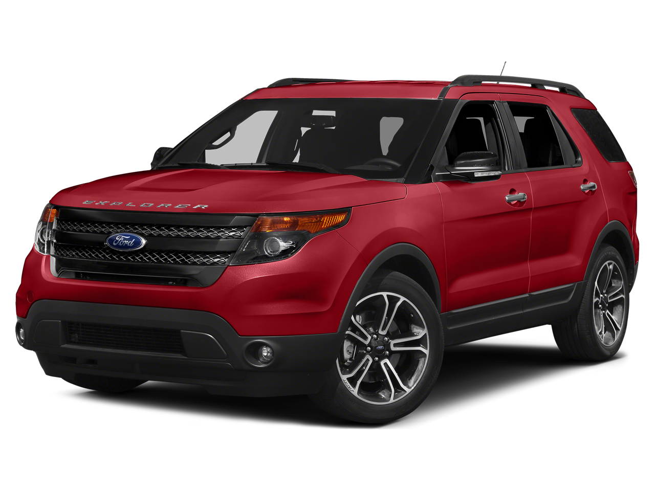 White 2015 Ford Explorer Sport 4WD SUV / Crossover All-Wheel Drive Automatic