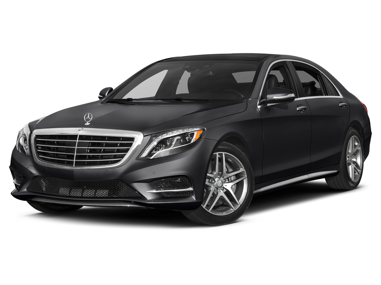 Iridium Silver Metallic 2015 Mercedes-Benz S-Class Sedan Rear-Wheel Drive Automatic