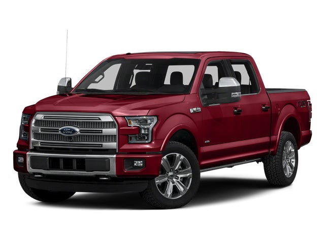 Ruby Red Metallic 2016 Ford F-150 Pickup Truck Four-Wheel Drive 6-Speed Automatic