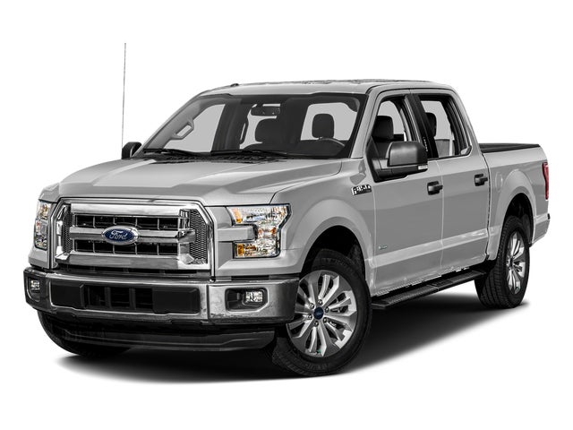 Gray (Magnetic) 2016 Ford F-150 Lariat SuperCrew 4WD Pickup Truck Four-Wheel Drive 6-Speed Automatic
