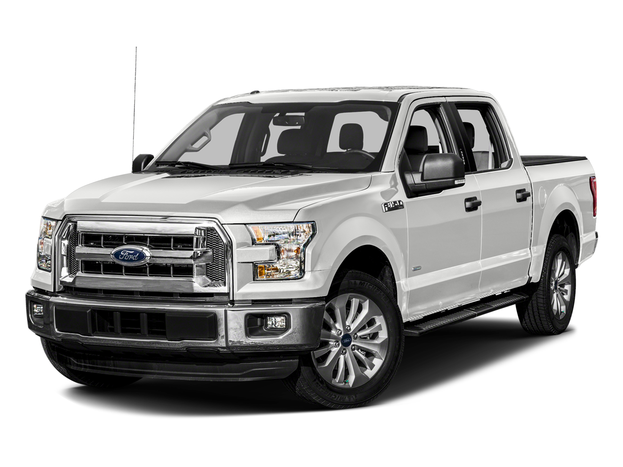 Gray (Magnetic) 2016 Ford F-150 XLT SuperCrew 4WD Pickup Truck Four-Wheel Drive 6-Speed Automatic