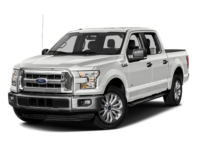 Gray (Magnetic) 2016 Ford F-150 XLT SuperCrew 4WD Pickup Truck Four-Wheel Drive 6-Speed Automatic