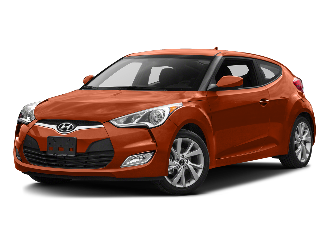  2016 Hyundai Veloster FWD with Yellow Accent Interior   