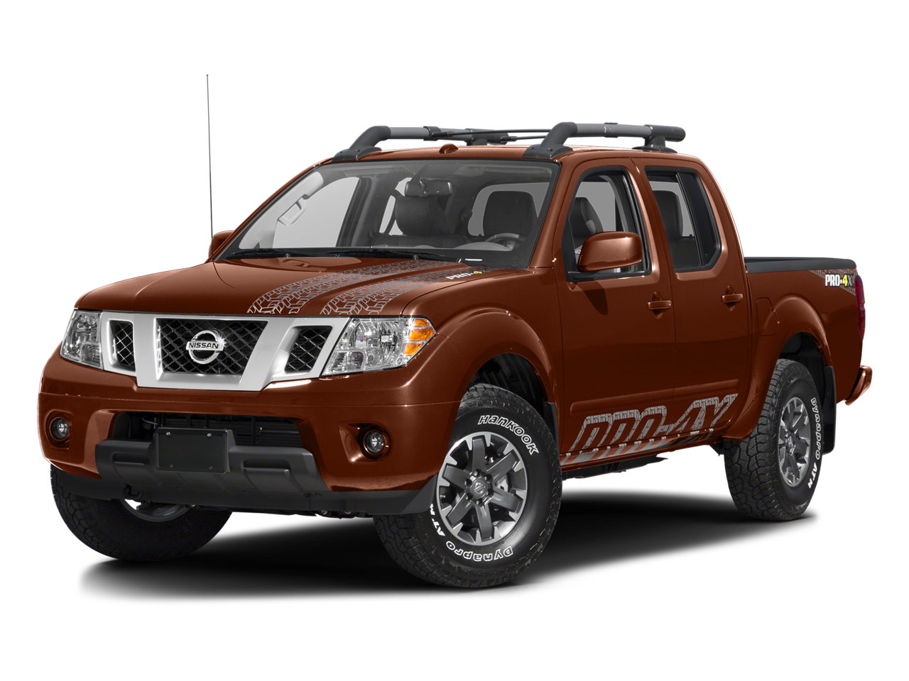 Red (Forged Copper) 2016 Nissan Frontier Pickup Truck Four-Wheel Drive 5-Speed Automatic Overdrive