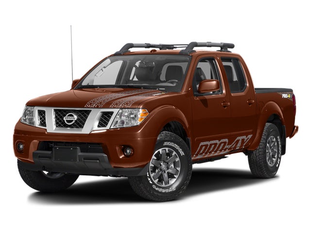 Red (Forged Copper) 2016 Nissan Frontier Pickup Truck Four-Wheel Drive 5-Speed Automatic Overdrive