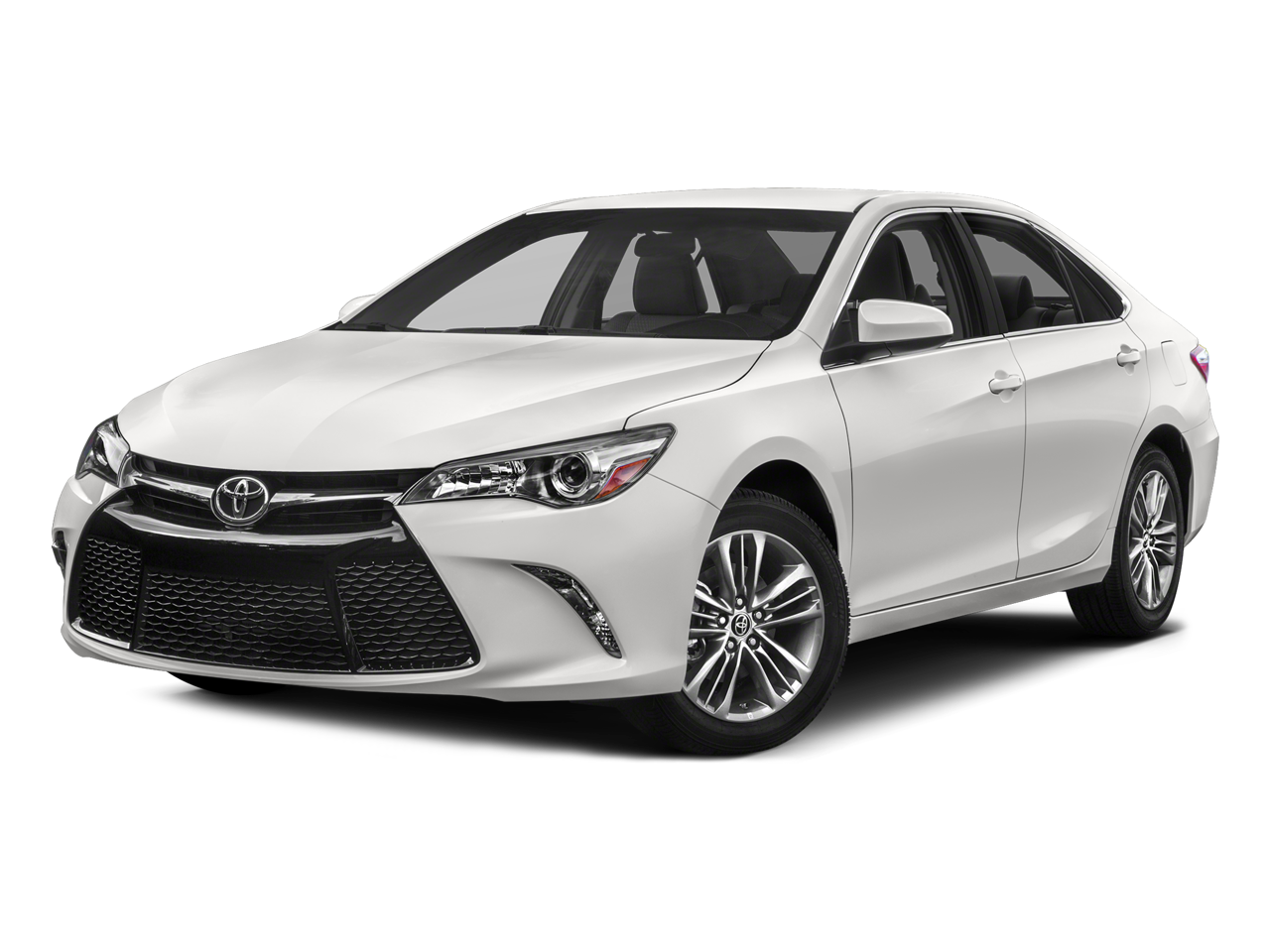 Super White 2016 Toyota Camry SE Sedan Front-Wheel Drive 6-Speed Automatic