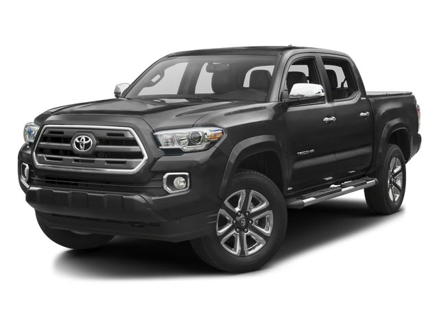 Magnetic Gray Metallic 2016 Toyota Tacoma Double Cab V6 Limited 4WD Pickup Truck Four-Wheel Drive Automatic