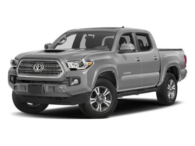 Black 2016 Toyota Tacoma Double Cab V6 TRD Sport 4WD Pickup Truck Four-Wheel Drive 6-Speed Automatic