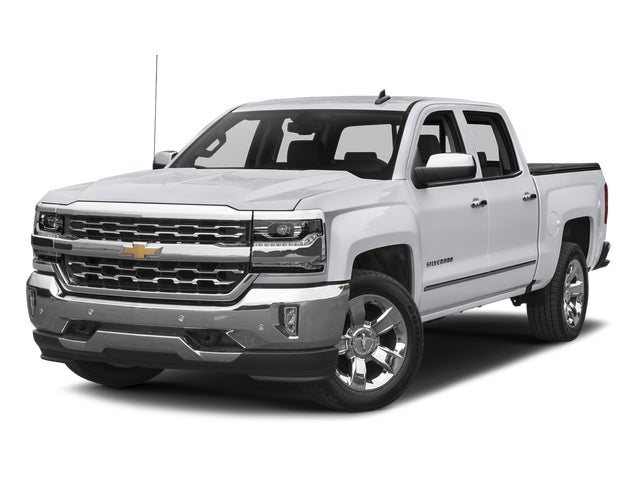 Silver Ice Metallic 2017 Chevrolet Silverado 1500 Pickup Truck Four-Wheel Drive Automatic