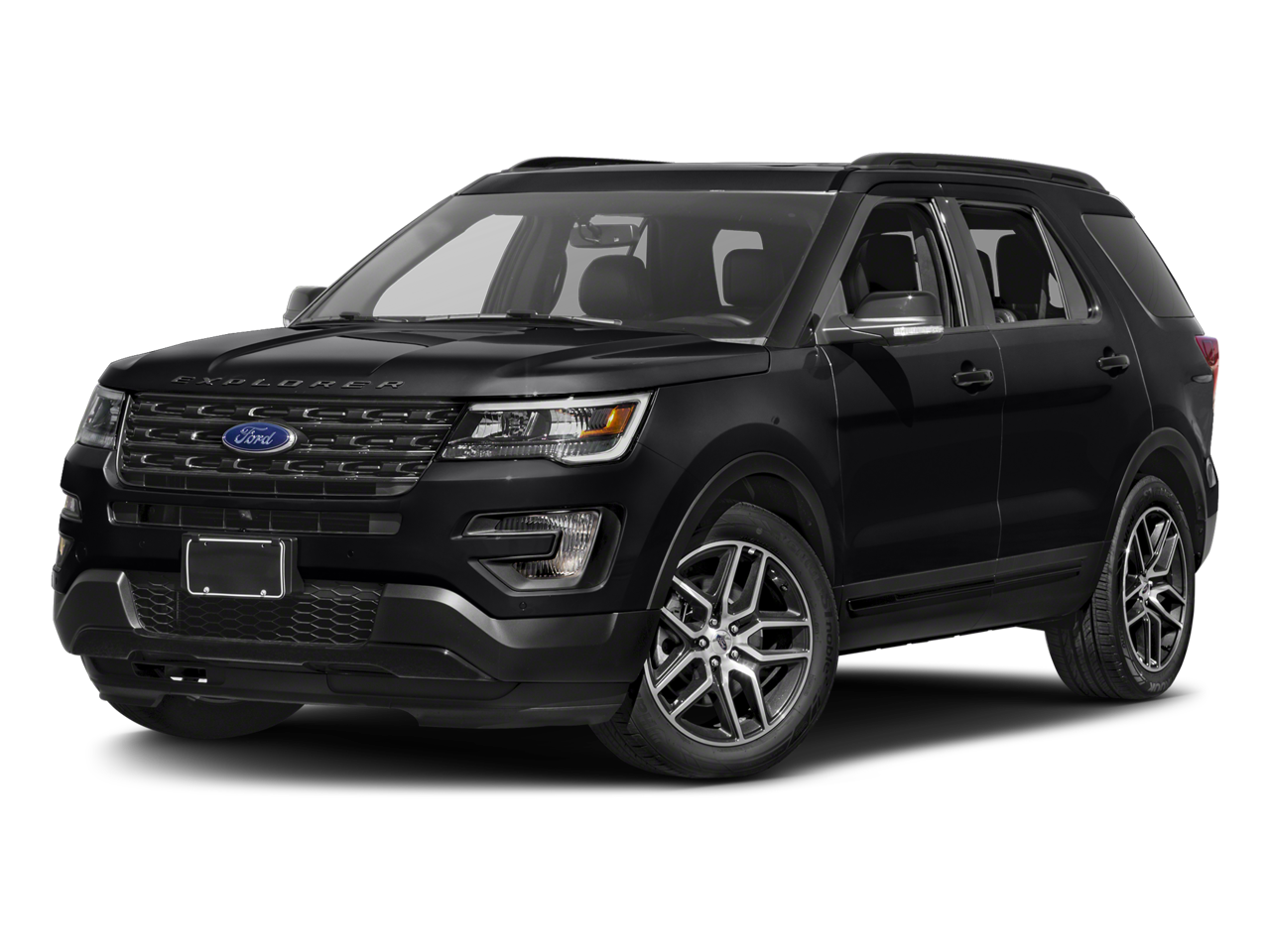 Gray 2017 Ford Explorer Sport AWD SUV / Crossover All-Wheel Drive Automatic