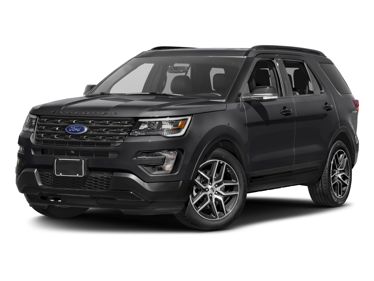 Gray 2017 Ford Explorer Sport AWD SUV / Crossover All-Wheel Drive Automatic