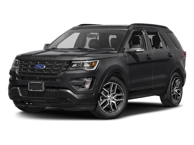 Gray 2017 Ford Explorer Sport AWD SUV / Crossover All-Wheel Drive Automatic