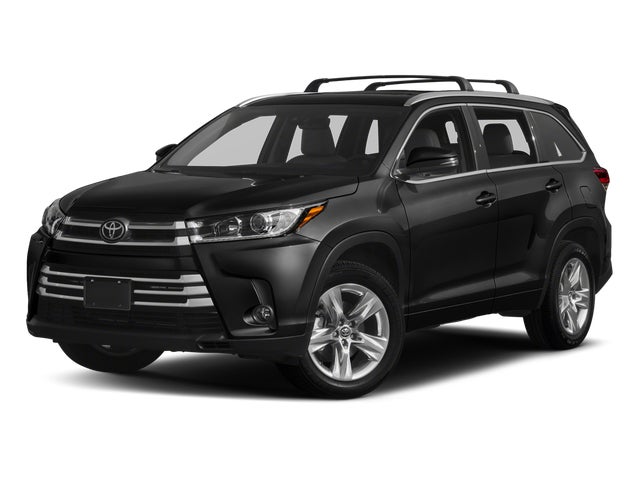 Midnight Black Metallic 2017 Toyota Highlander Limited Platinum AWD SUV / Crossover All-Wheel Drive 8-Speed Automatic