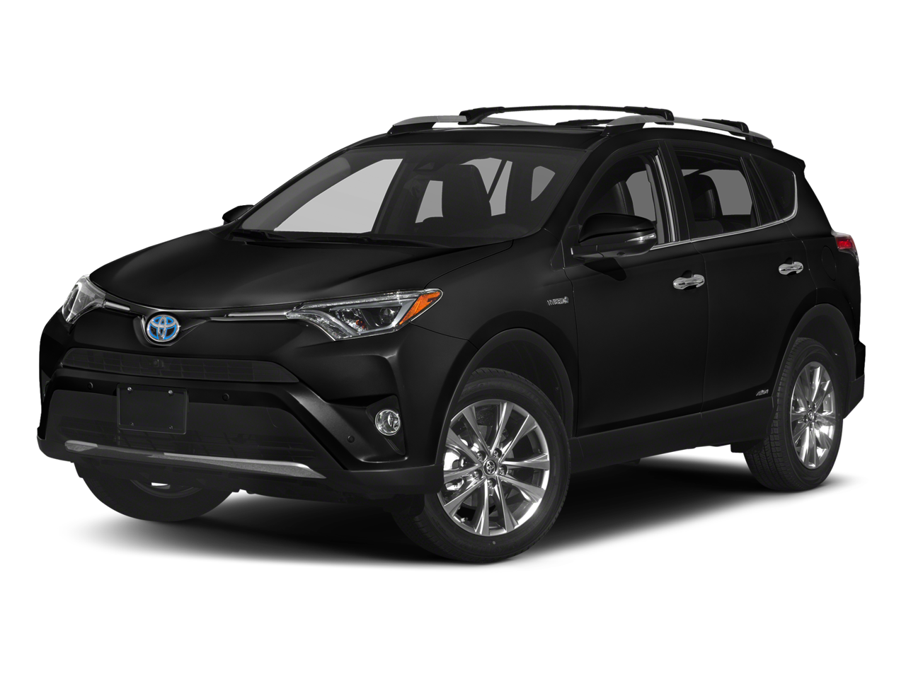 Magnetic Gray Met. 2017 Toyota RAV4 Hybrid Limited AWD SUV / Crossover All-Wheel Drive Continuously Variable Transmission