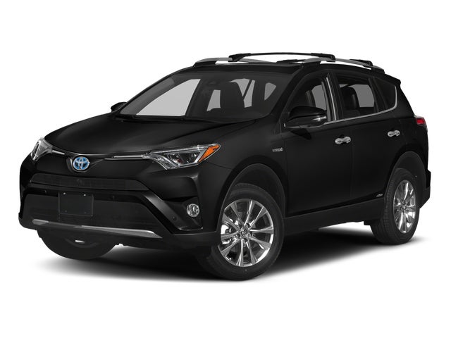 Magnetic Gray Met. 2017 Toyota RAV4 Hybrid Limited AWD SUV / Crossover All-Wheel Drive Continuously Variable Transmission