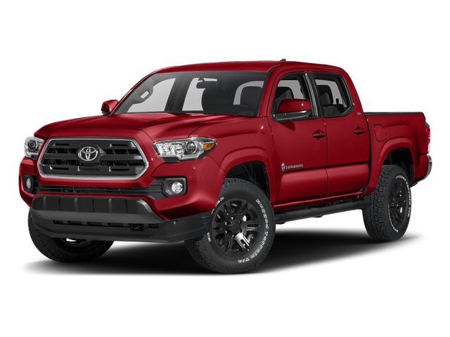 Barcelona Red Metallic 2017 Toyota Tacoma Pickup Truck Four-Wheel Drive 6-Speed Automatic