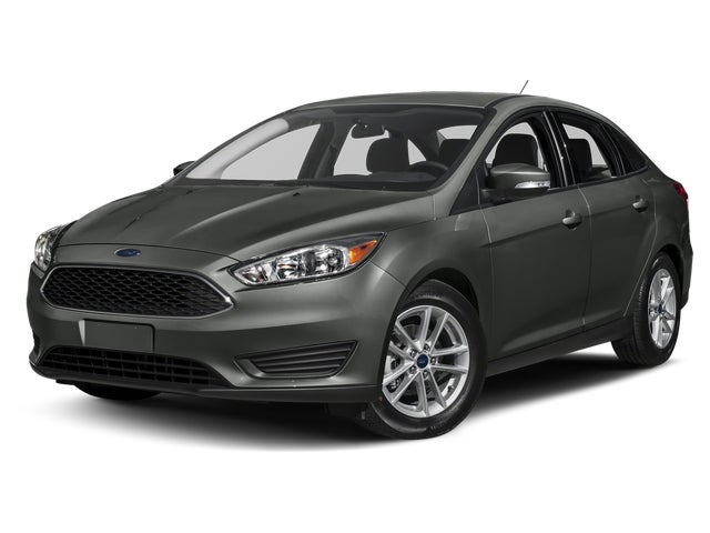 Blue 2018 Ford Focus SE Sedan Front-Wheel Drive