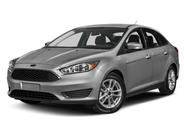 Blue 2018 Ford Focus SE Sedan Front-Wheel Drive