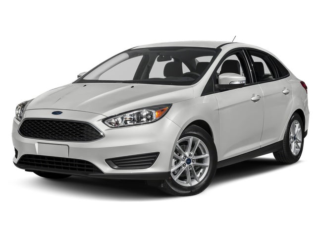 Blue 2018 Ford Focus SE Sedan Front-Wheel Drive