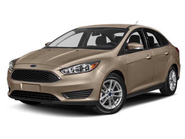 Blue 2018 Ford Focus SE Sedan Front-Wheel Drive