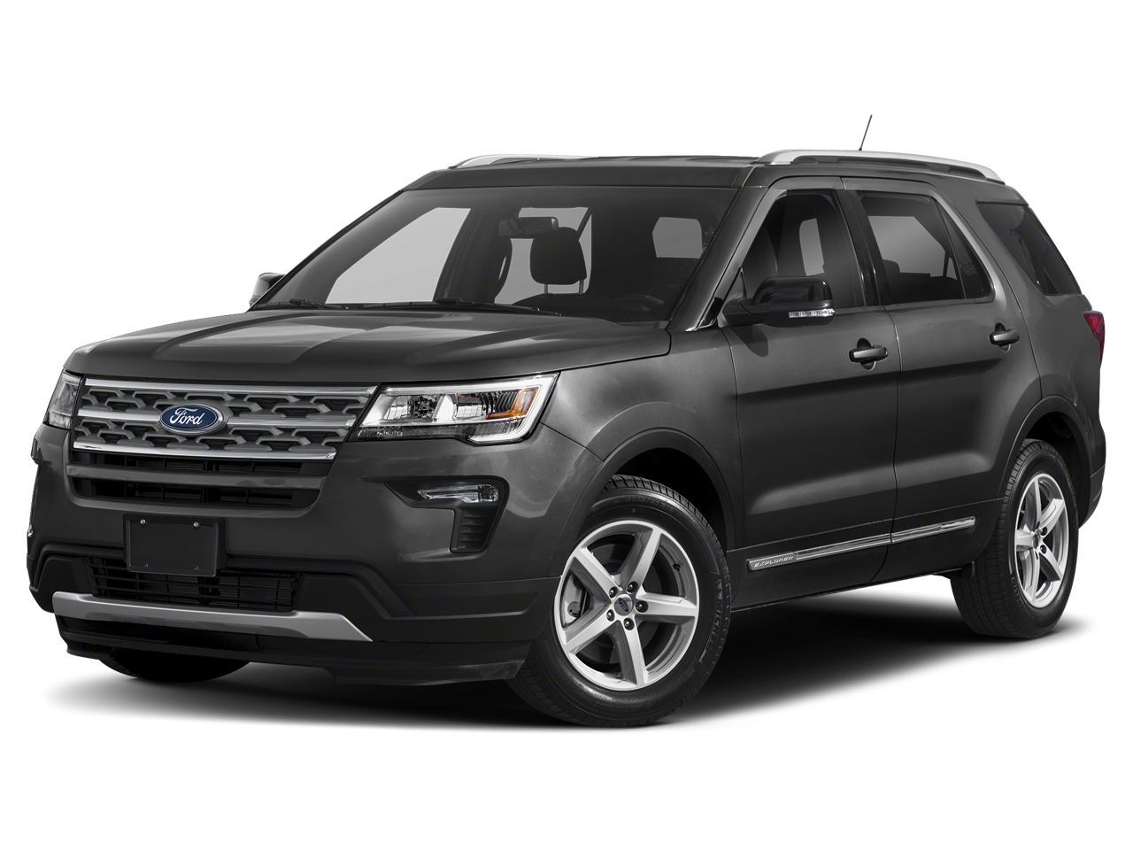 Ruby Red Metallic Tinted Clearcoat 2018 Ford Explorer SUV / Crossover All-Wheel Drive 6-Speed Automatic
