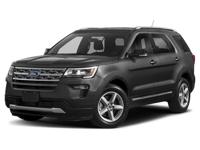 Ruby Red Metallic Tinted Clearcoat 2018 Ford Explorer SUV / Crossover All-Wheel Drive 6-Speed Automatic