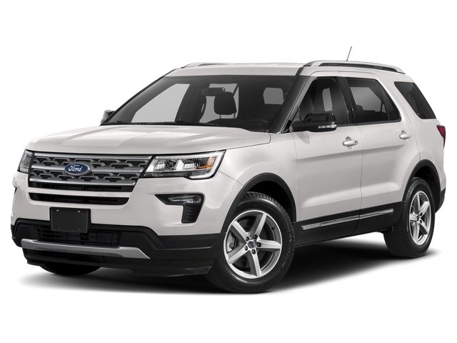Ruby Red Metallic Tinted Clearcoat 2018 Ford Explorer SUV / Crossover All-Wheel Drive 6-Speed Automatic