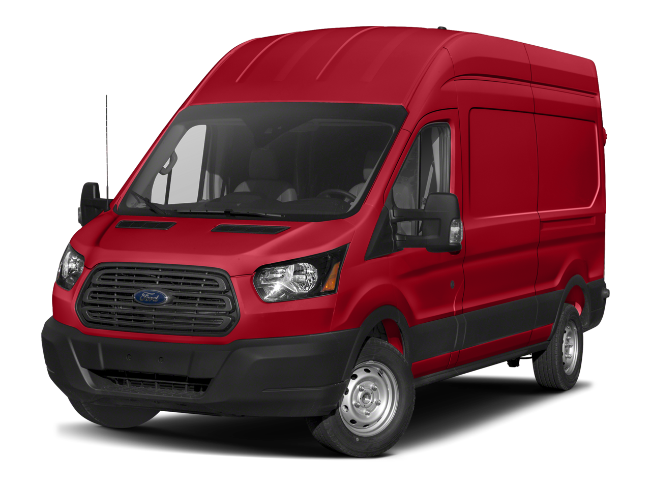 Race Red 2018 Ford Transit Cargo Van Rear-Wheel Drive 6-Speed Automatic Overdrive