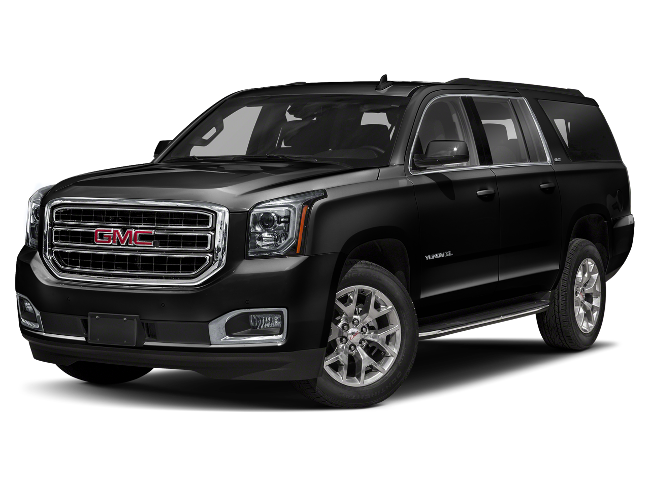 Onyx Black 2018 GMC Yukon XL SLT 4WD SUV / Crossover Four-Wheel Drive Automatic