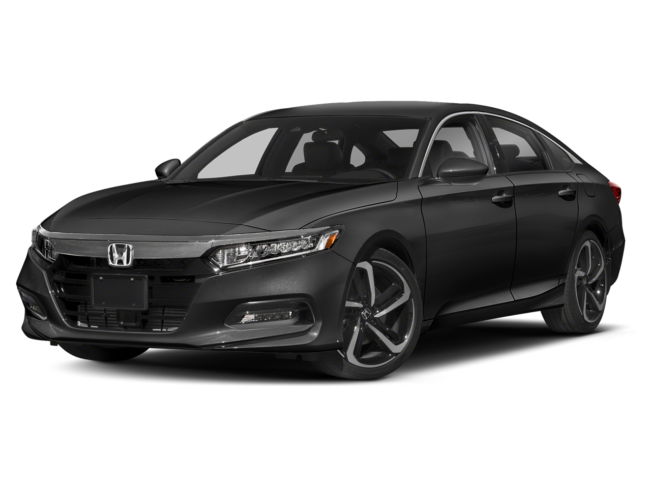 Blue 2018 Honda Accord 1.5T Sport FWD Sedan Front-Wheel Drive Continuously Variable Transmission
