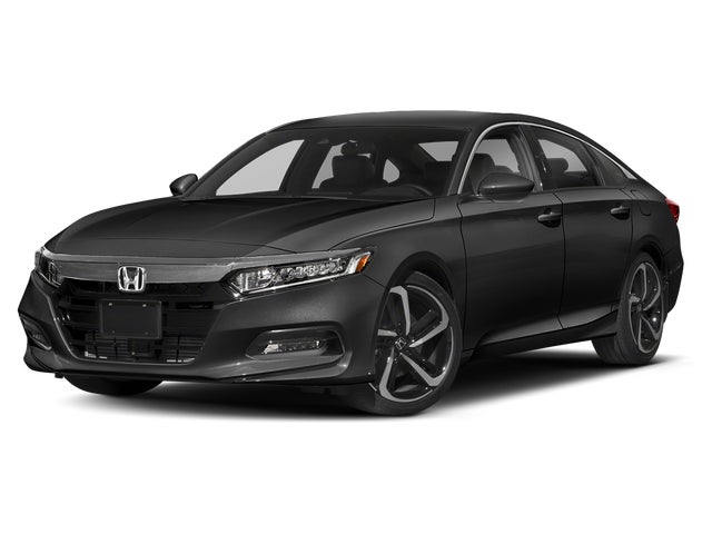 Blue 2018 Honda Accord 1.5T Sport FWD Sedan Front-Wheel Drive Continuously Variable Transmission