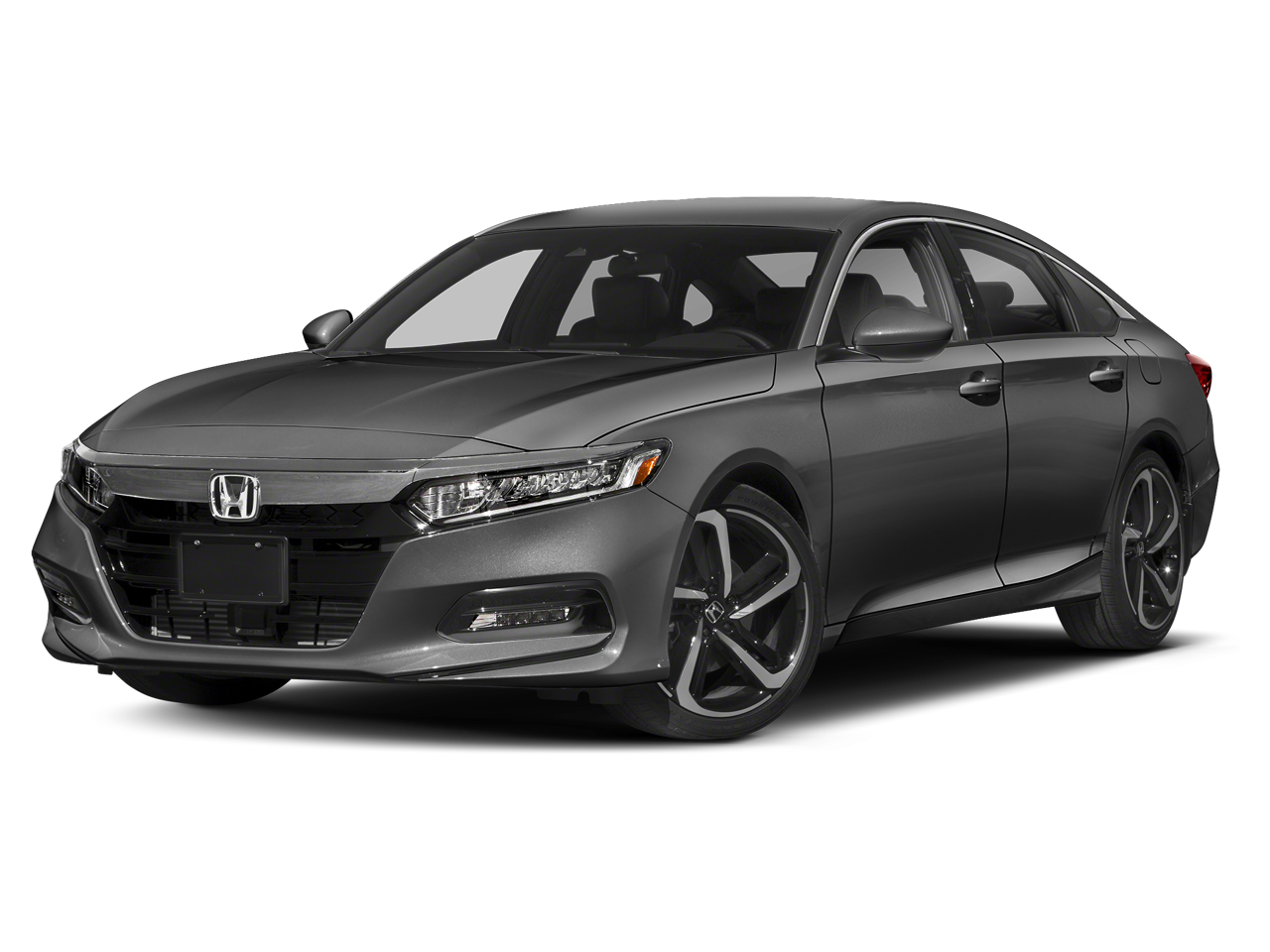 Gray (Modern Steel Metallic) 2018 Honda Accord 1.5T Sport FWD Sedan Front-Wheel Drive Automatic